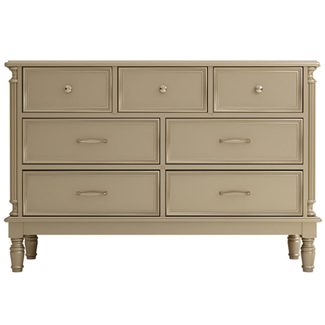 Wood Top Chest with Legs Vertical Dresser with Drawers for Bedroom