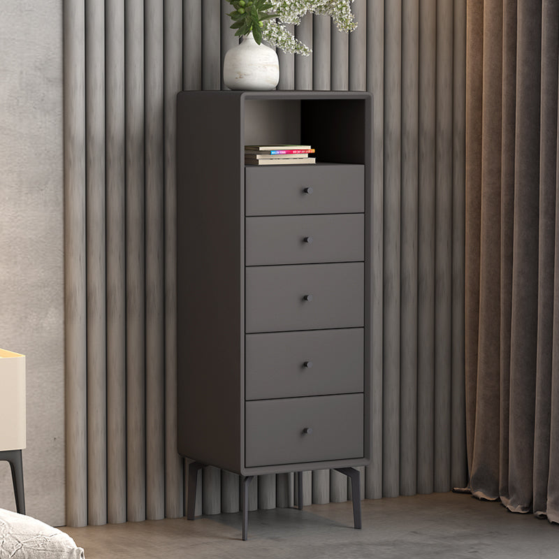 Lingerie Chest Metal Legs Contemporary Chest with Drawers for Bedroom
