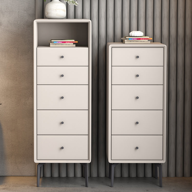 Lingerie Chest Metal Legs Contemporary Chest with Drawers for Bedroom