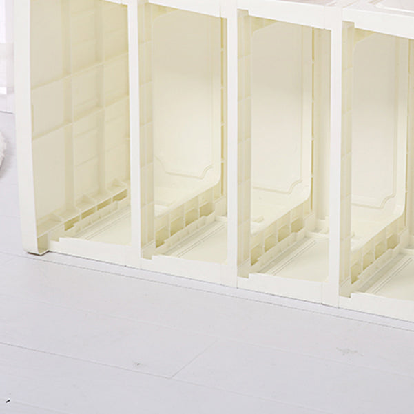 Lingerie Chest Contemporary Plastic Chest with Drawers for Bedroom