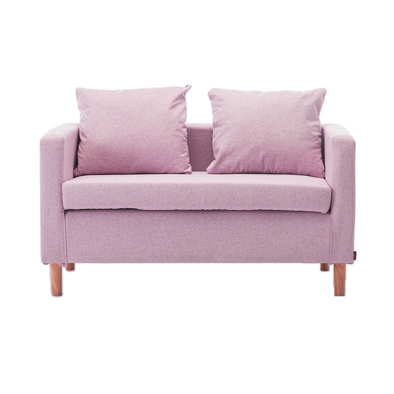 Contemporary Loose Back Standard Square Arm Slipcovered Seating