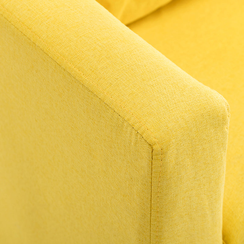 Contemporary Loose Back Standard Square Arm Slipcovered Seating