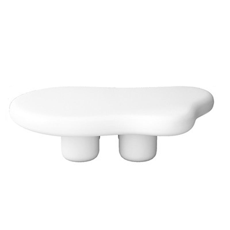 Solid Wood 4 Legs Coffee Table Minimalist Modern Coffee Table