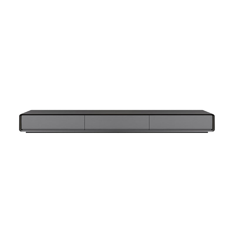 Rectangle TV Console Industrial Wooden TV Cabinet with Glide Drawers