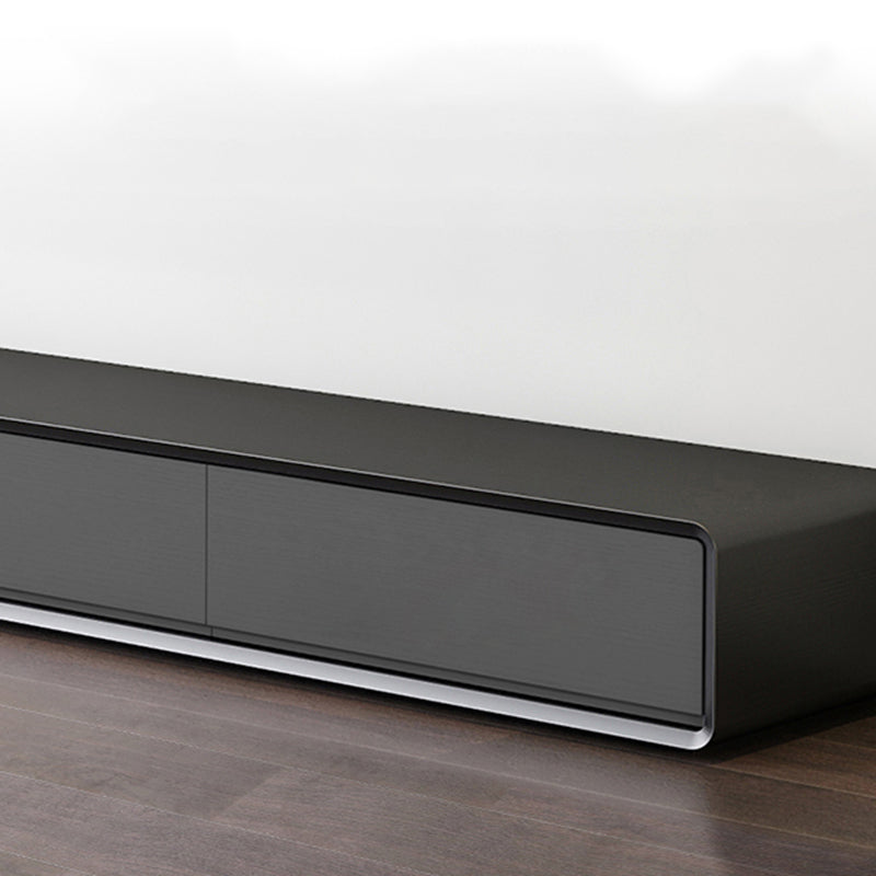 Rectangle TV Console Industrial Wooden TV Cabinet with Glide Drawers