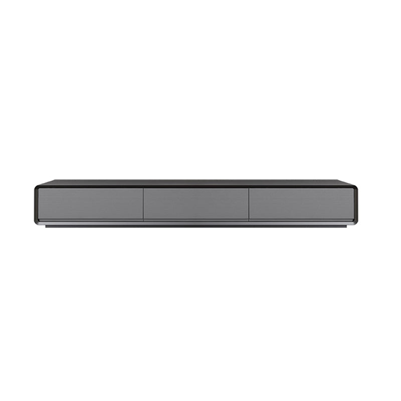 Rectangle TV Console Industrial Wooden TV Cabinet with Glide Drawers