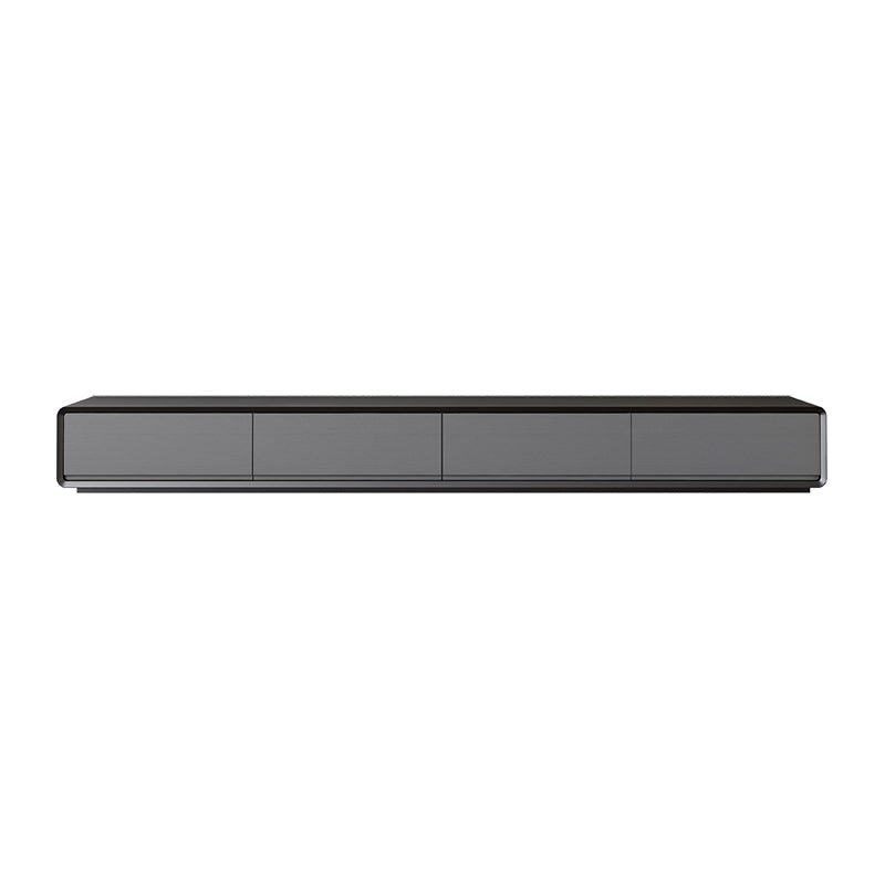 Rectangle TV Console Industrial Wooden TV Cabinet with Glide Drawers