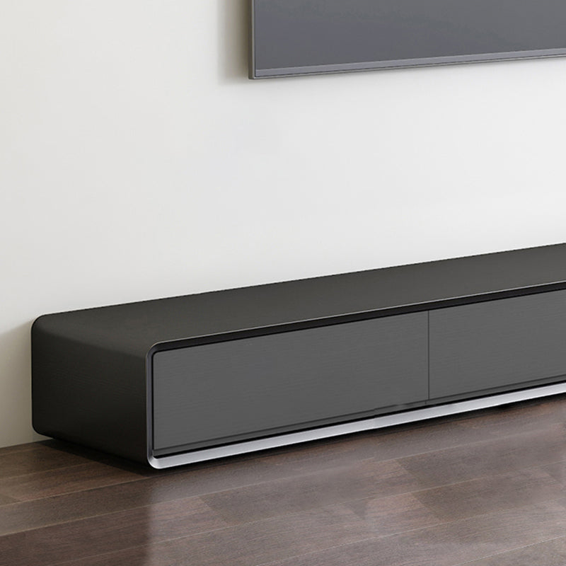 Rectangle TV Console Industrial Wooden TV Cabinet with Glide Drawers