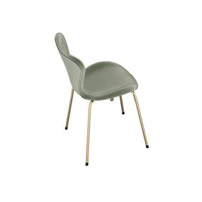 5-Drawer Vanity Makeup Table Set Stone Top and Metal Dressing Table