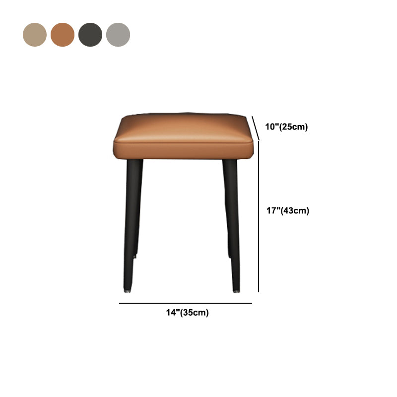 Contemporary Stone Dressing Table 31.1-In High Makeup Vanity Table with Stool