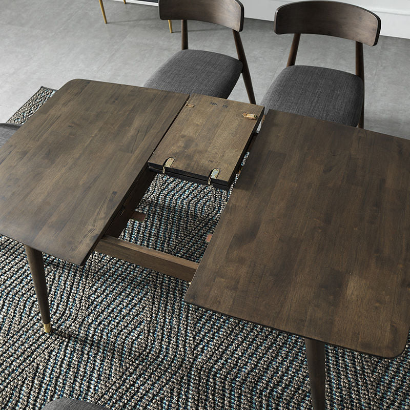 Traditional Luxury Furniture Rectangle Solid Wood Dining Site Table for Home