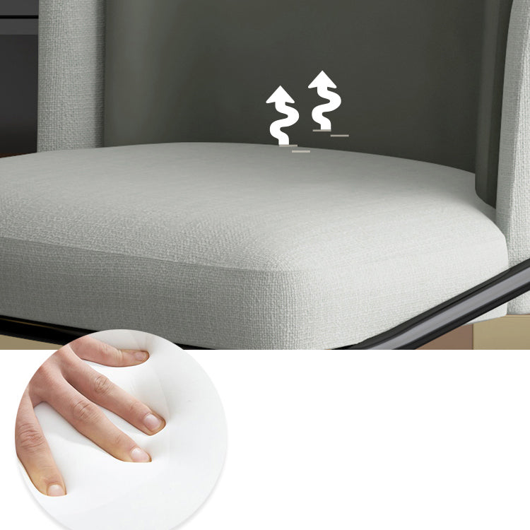 Metal Leg Dining Chair Modern Coffee Shop Parsons Dining Side Chair