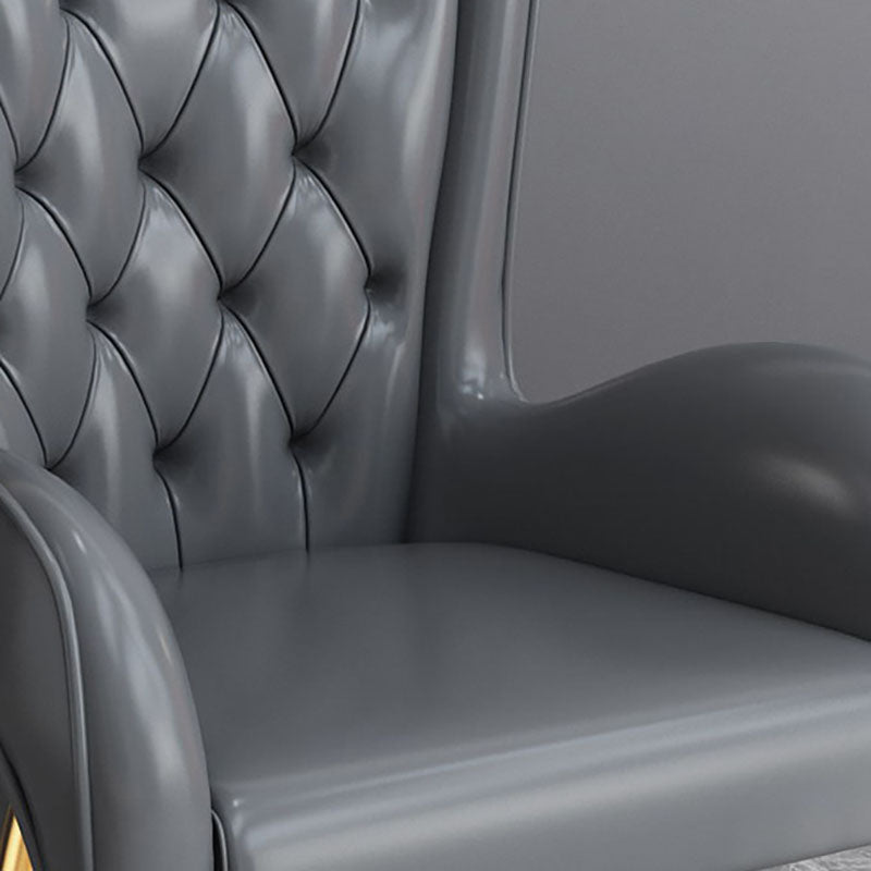 Nordic Style Metal Dining Chairs Upholstered Side Chair for Restaurant Use