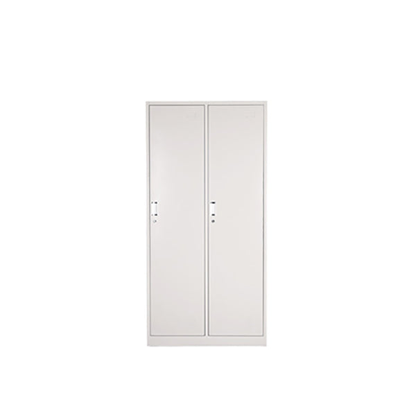Hinged Wardrobe Cabinet Contemporary Metal Wardrobe Armoire for Bedroom