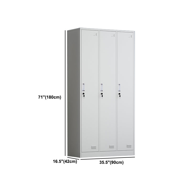 Metal Hinged Wardrobe Armoire Contemporary Wardrobe Cabinet for Home