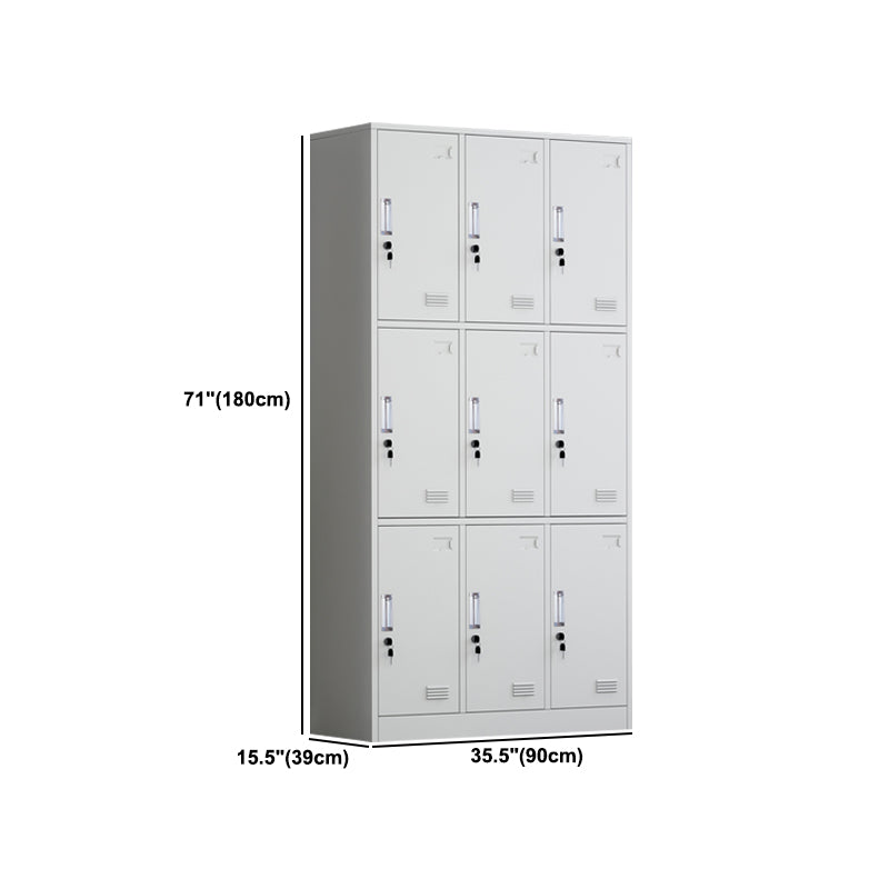 Metal Hinged Wardrobe Armoire Contemporary Wardrobe Cabinet for Home