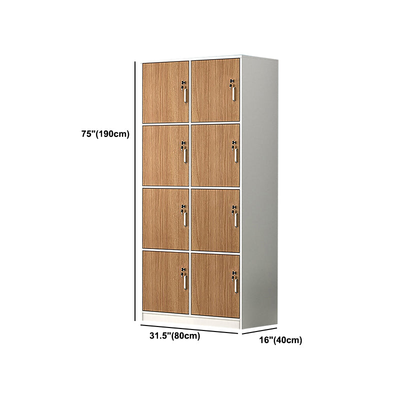 Manufactured Wood Storage Cabinet Contemporary Indoor Cabinet with Hinged Door
