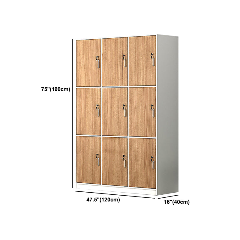 Manufactured Wood Storage Cabinet Contemporary Indoor Cabinet with Hinged Door