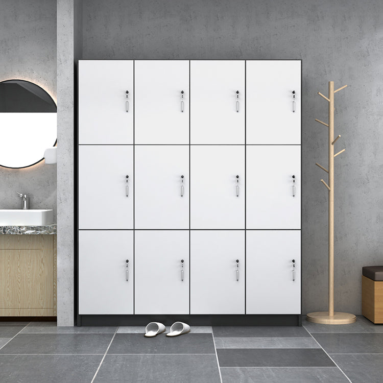 Engineered Wood Hinged Door Storage Cabinet Contemporary Cabinet for Bathroom