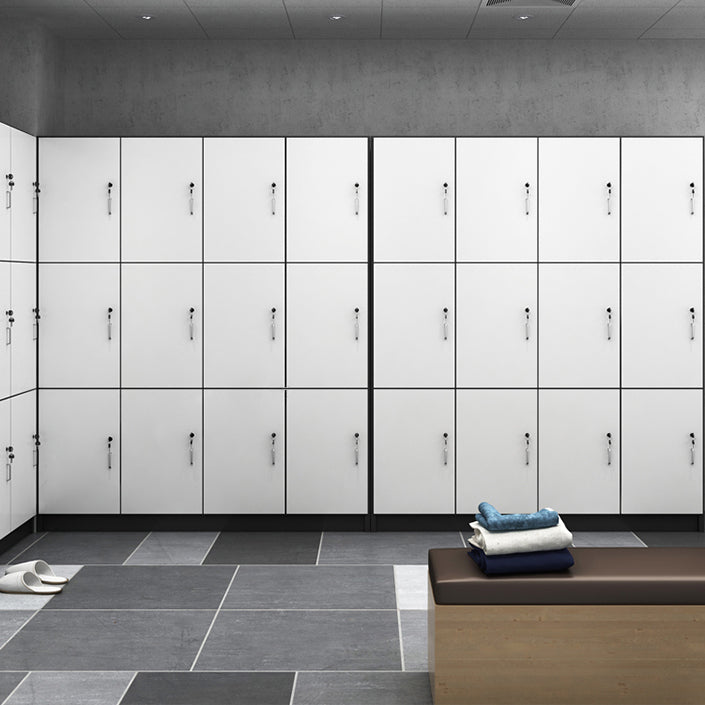 Engineered Wood Hinged Door Storage Cabinet Contemporary Cabinet for Bathroom