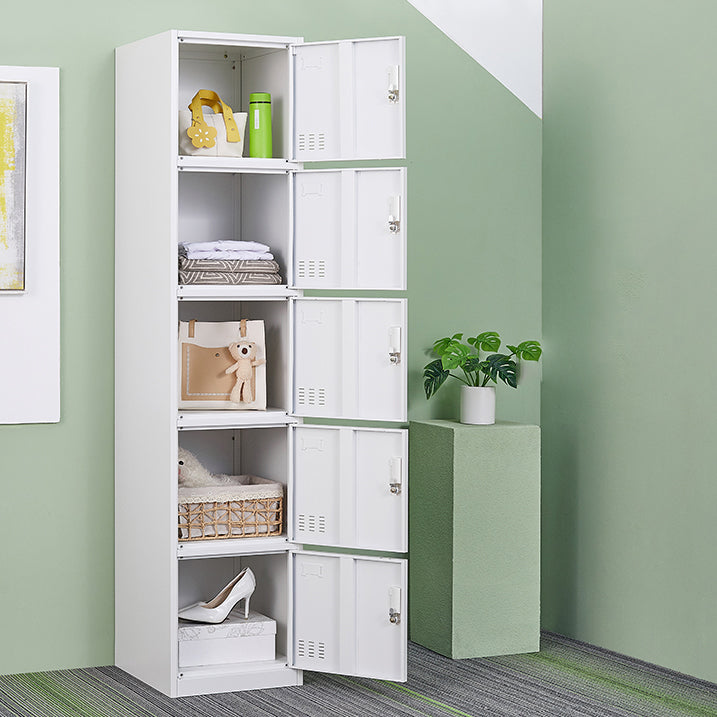 Contemporary Hinged Wardrobe Closet Metal Wardrobe Cabinet for Home