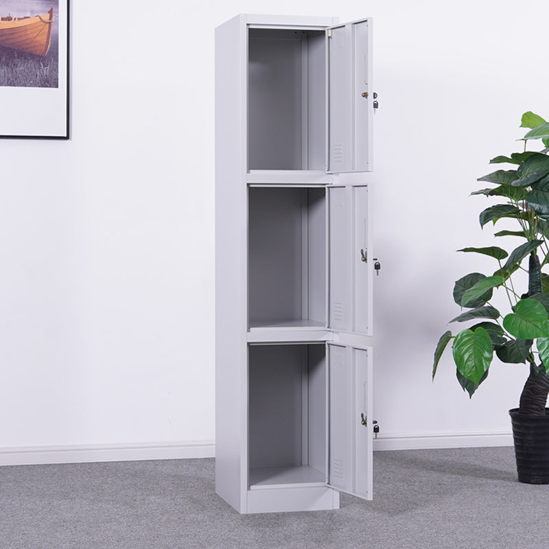 Contemporary Hinged Wardrobe Closet Metal Wardrobe Cabinet for Home