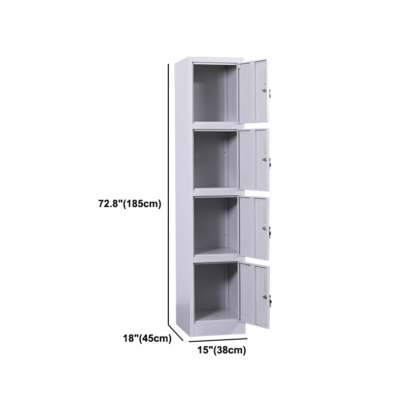 Contemporary Hinged Wardrobe Closet Metal Wardrobe Cabinet for Home