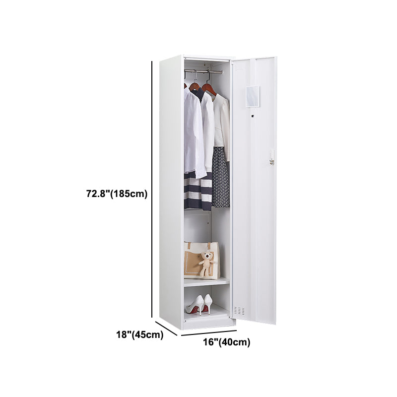 Contemporary Hinged Wardrobe Closet Metal Wardrobe Cabinet for Home