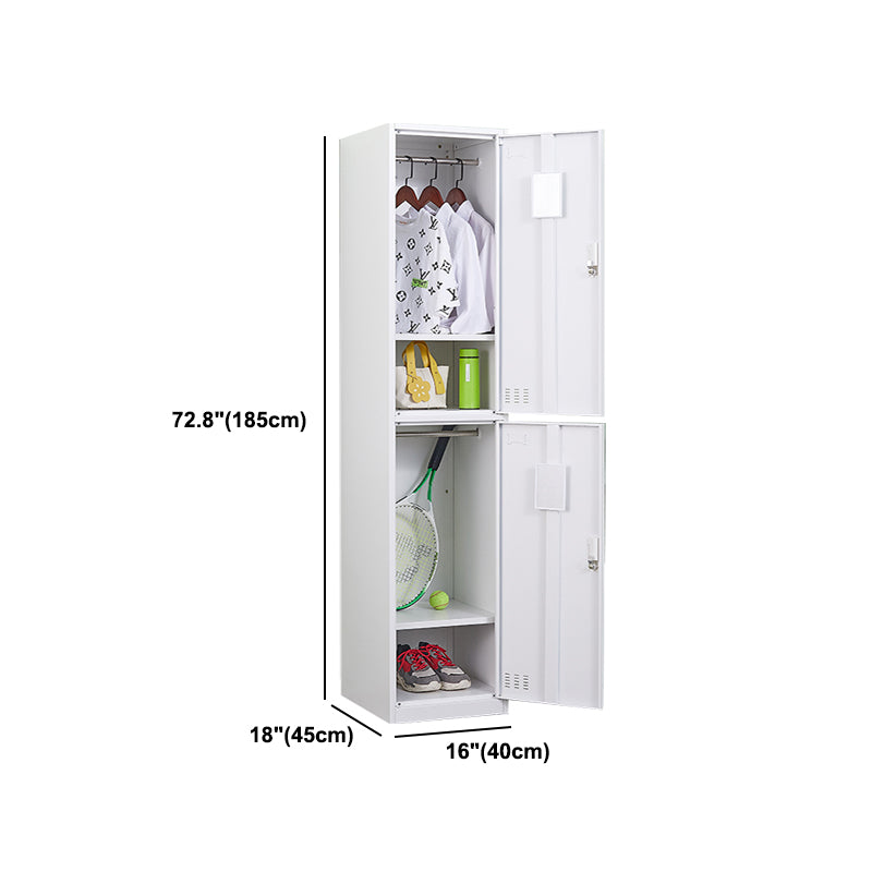 Contemporary Hinged Wardrobe Closet Metal Wardrobe Cabinet for Home