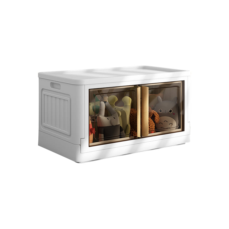 Contemporary Plastic Storage Cabinet Hinged Wardrobe Cabinet