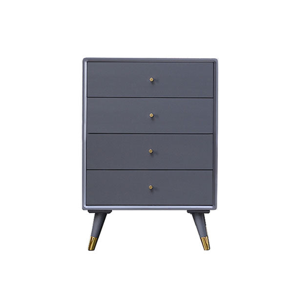 Vertical Wooden Lingerie Chest Modern Bedroom Storage Chest with 4 / 5 Drawers