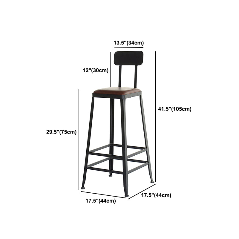 Industrial 1/6/11 Pieces Bar Table Set Rectangle Wood Counter Table with Stools