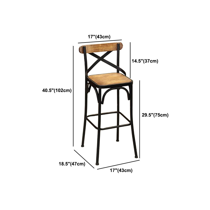 Rectangular Solid Wood Bar Table Set Industrial 1/4/7 Pieces Counter Table with Stools