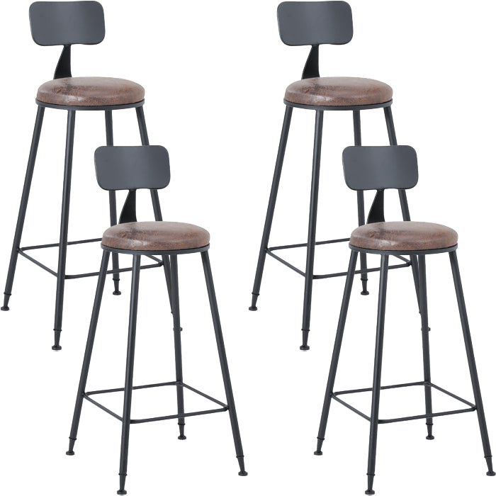 Industrial 1/3/4/5 Pieces Bar Table Set Square Pine Wood Counter Table with Stools