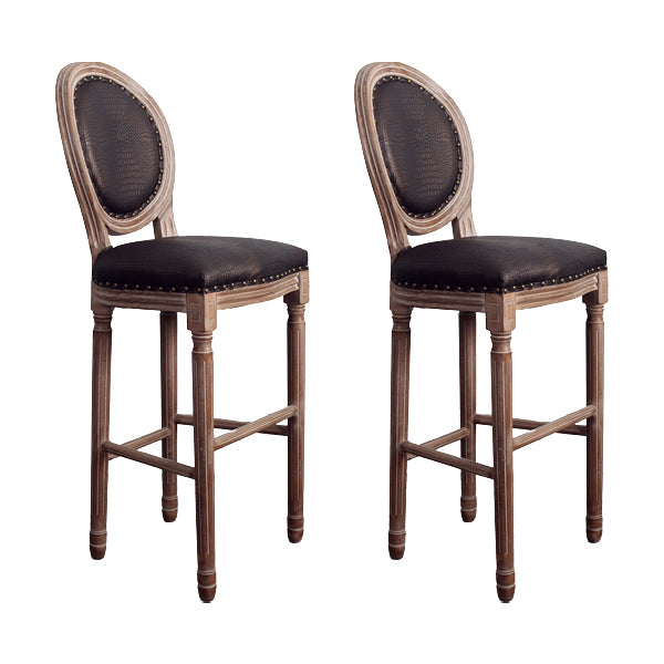 Industrial Rectangle Wooden Bar Table Set 1/2/3/4 Pieces Counter Table with High Stools