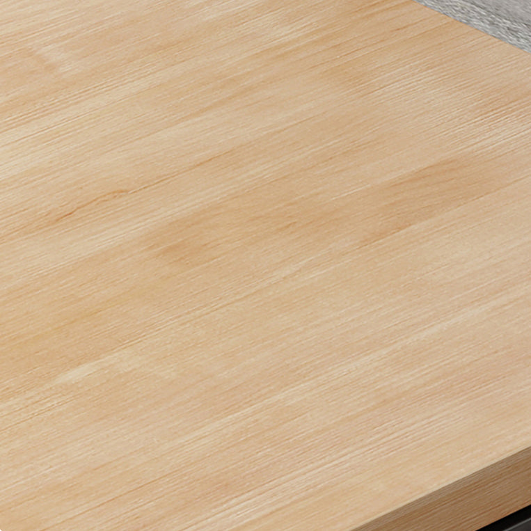 Industrial Dining Table Set 1/2/5 Pcs Solid Wood Top Dining Table and Chairs