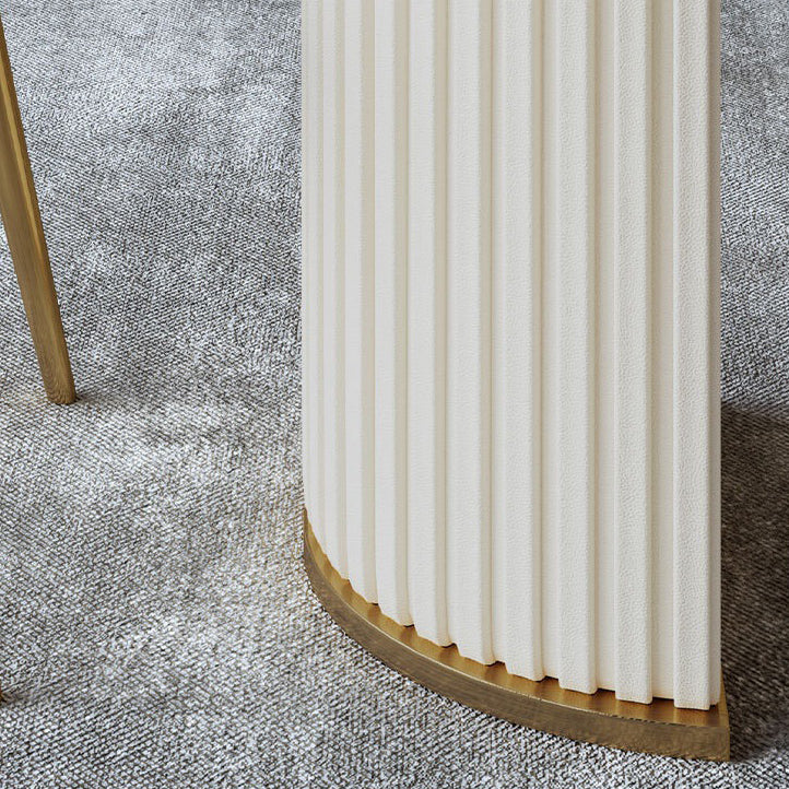 Glam Dining Set Sintered Stone 1/2/4/5 Pieces Dining Furniture for Home