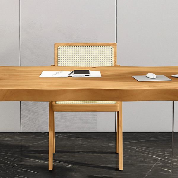 Modern 1/2/5 Pieces Dining Set Rectangle Pine Wood Dining Table for Dining Room Kitchen