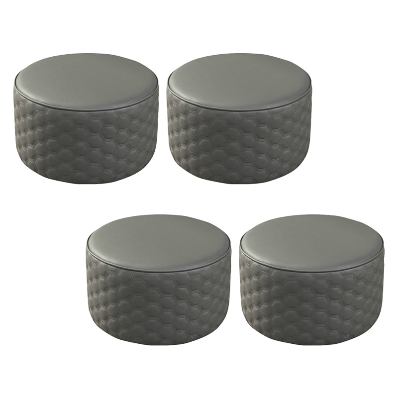 Hexagonal Pattern Water Resistant Standard Modern Orange for Drawing Room