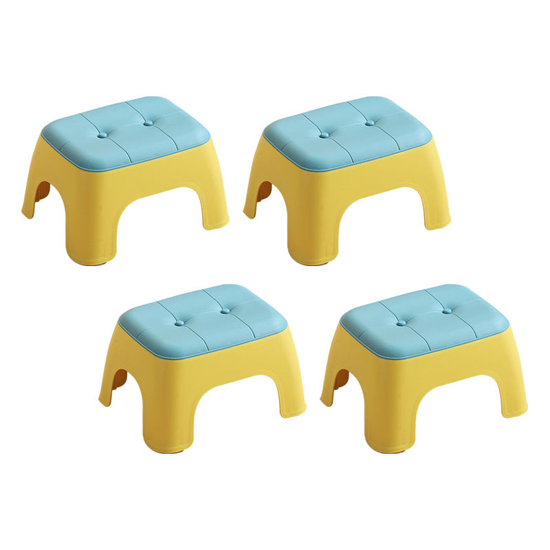 Orange Water Resistant Standard Rectangle Line PVC Standard for Drawing Room