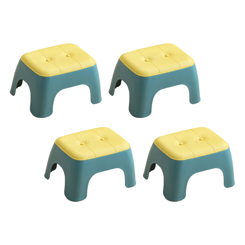 Orange Water Resistant Standard Rectangle Line PVC Standard for Drawing Room