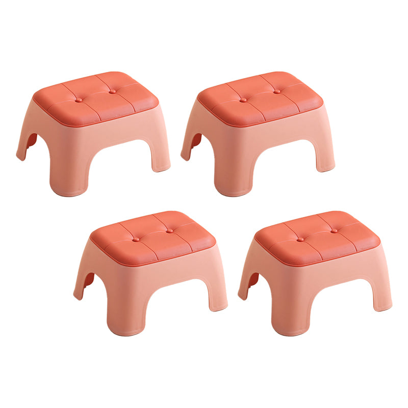 Orange Water Resistant Standard Rectangle Line PVC Standard for Drawing Room