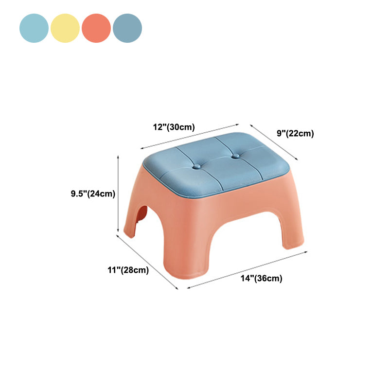 Orange Water Resistant Standard Rectangle Line PVC Standard for Drawing Room