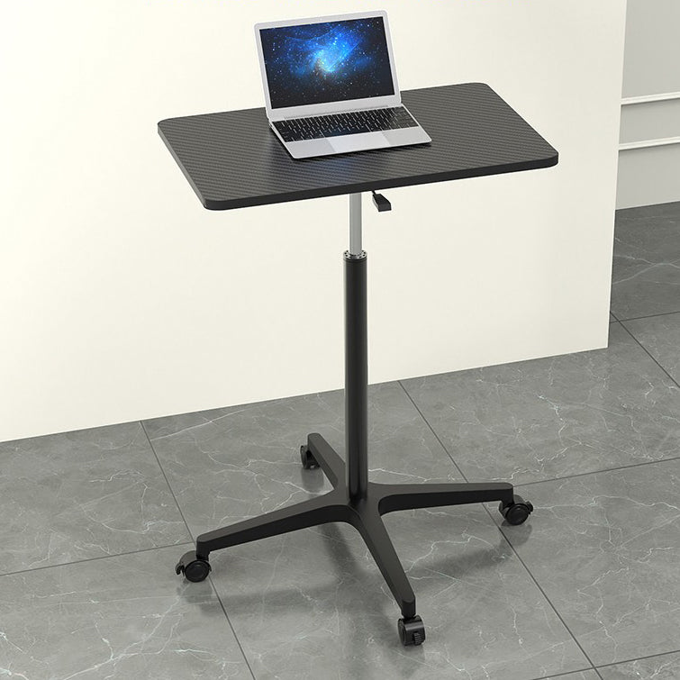 Rectangular Desk height adjustable Desktop Table Leg with Caster Wheels