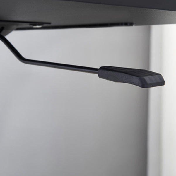 Rectangular Desk height adjustable Desktop Table Leg with Caster Wheels