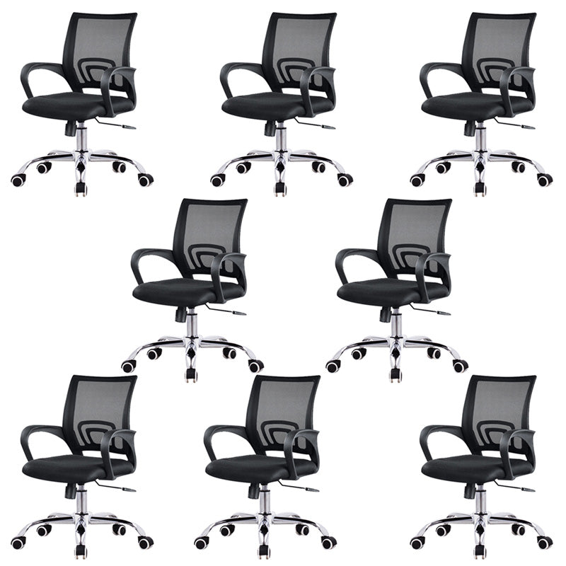 Modern Desk Chair Mid Back Ergonomic Computer Task Mesh Office Chair