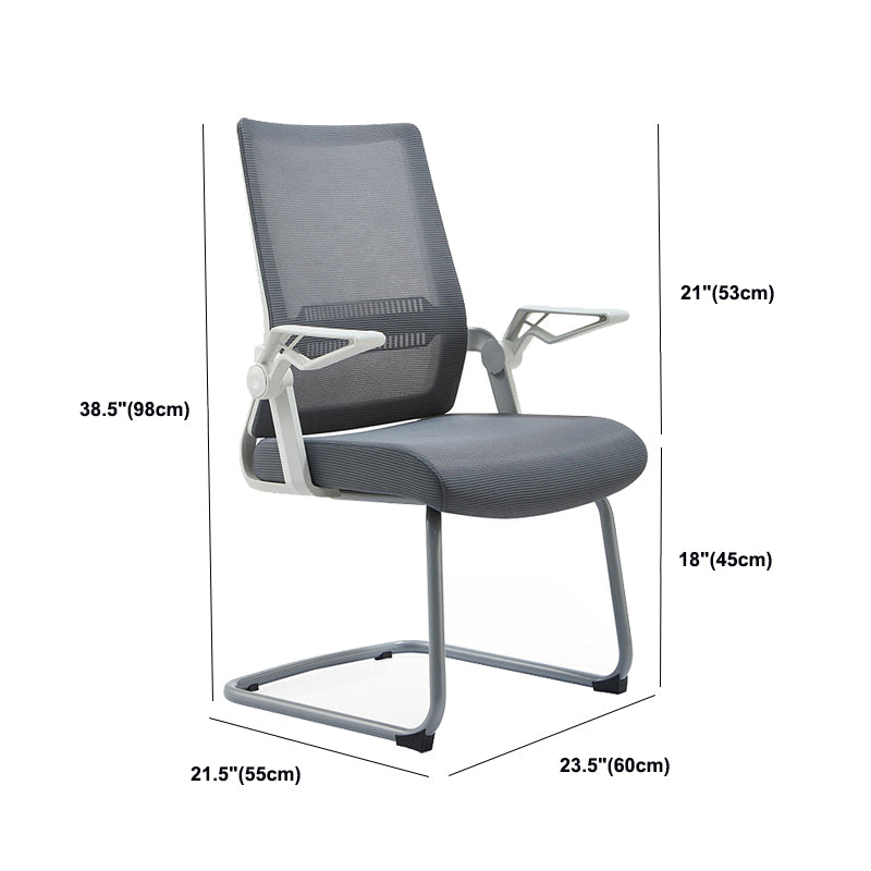 No Distressing Chair Contemporary Mid Back Home Office Chair