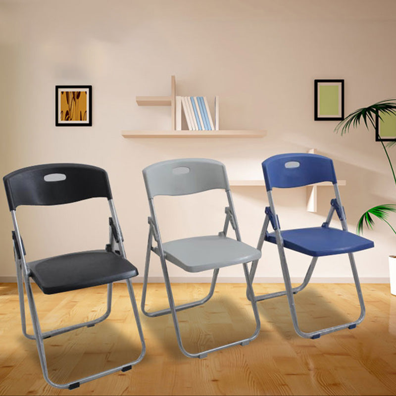 Modern Plastic Office Chair Armless Folding Conference Chair