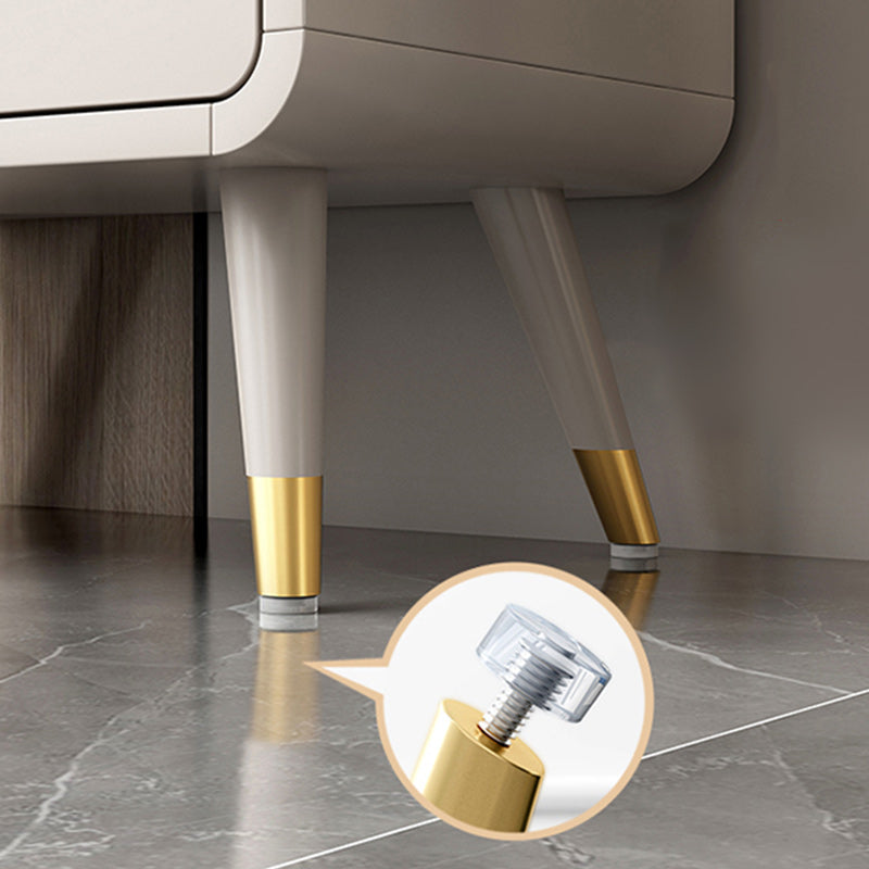 Standard Bookcase Closed Back Solid Engineered Wood Bookshelf for Home