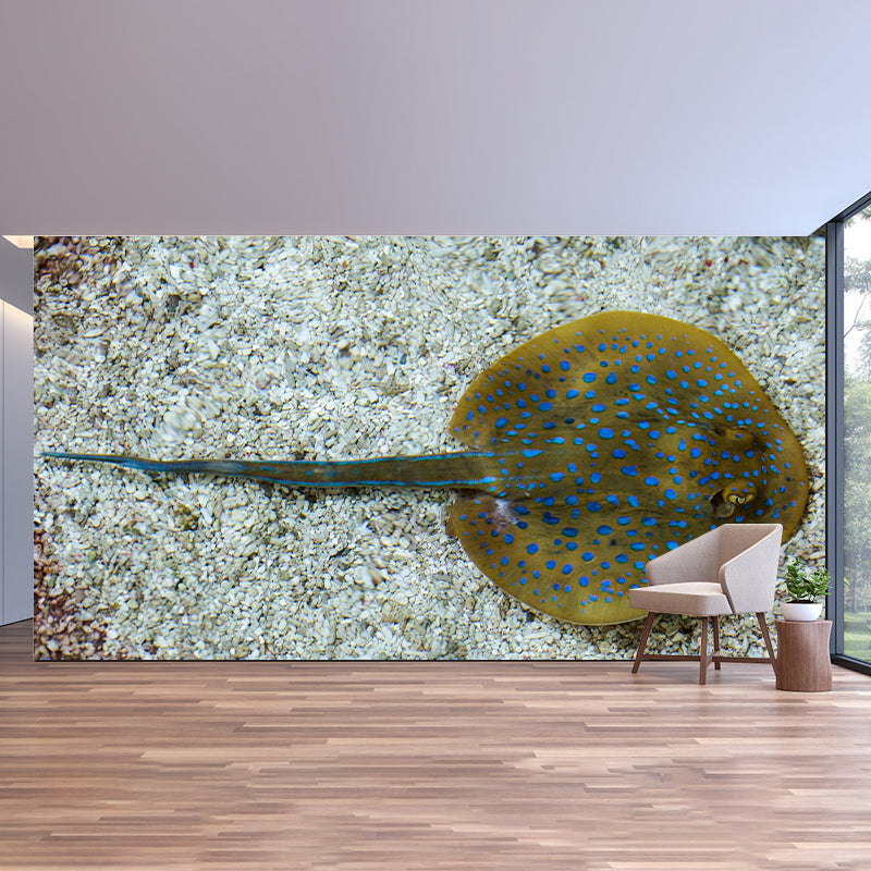Fashionable Wall Mural Fish Patterned Living Room Wall Mural